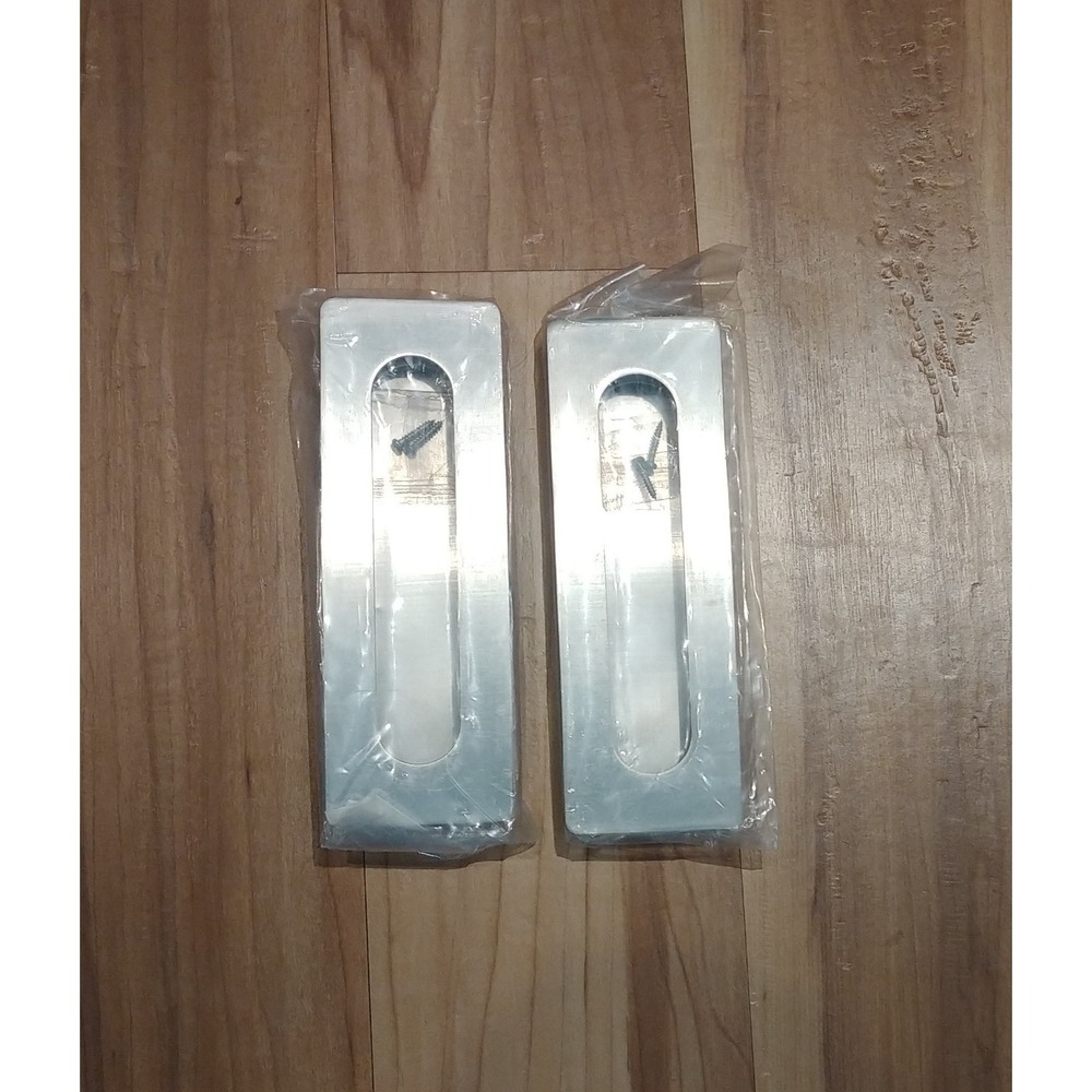 HOMOTEK 2 Pack 120mm Flush Sliding Closet Door Pulls